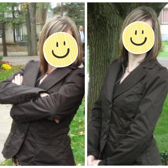 💜 3/$15 Dynamite brown blazer - size Medium - Picture 13 of 14